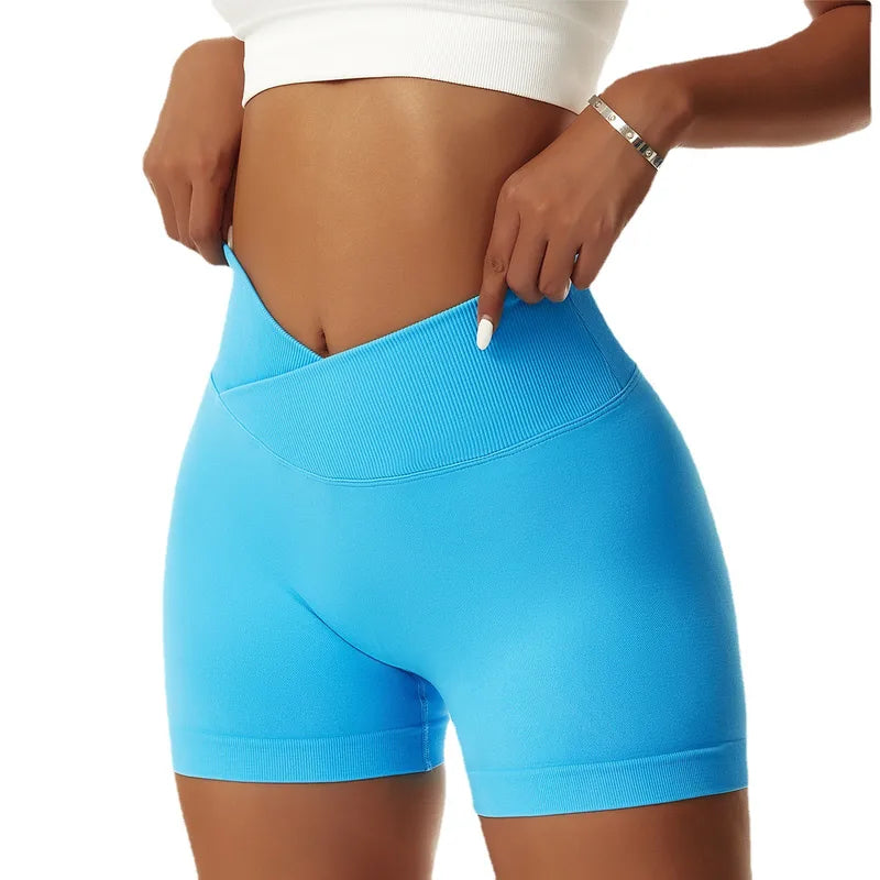 Leggins cortos Color Azul