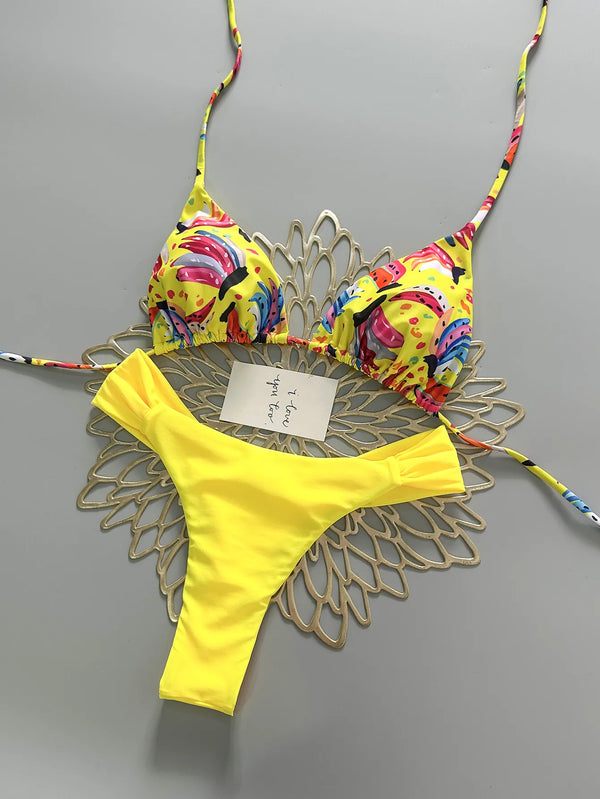 Bikini Amarillo de Colores
