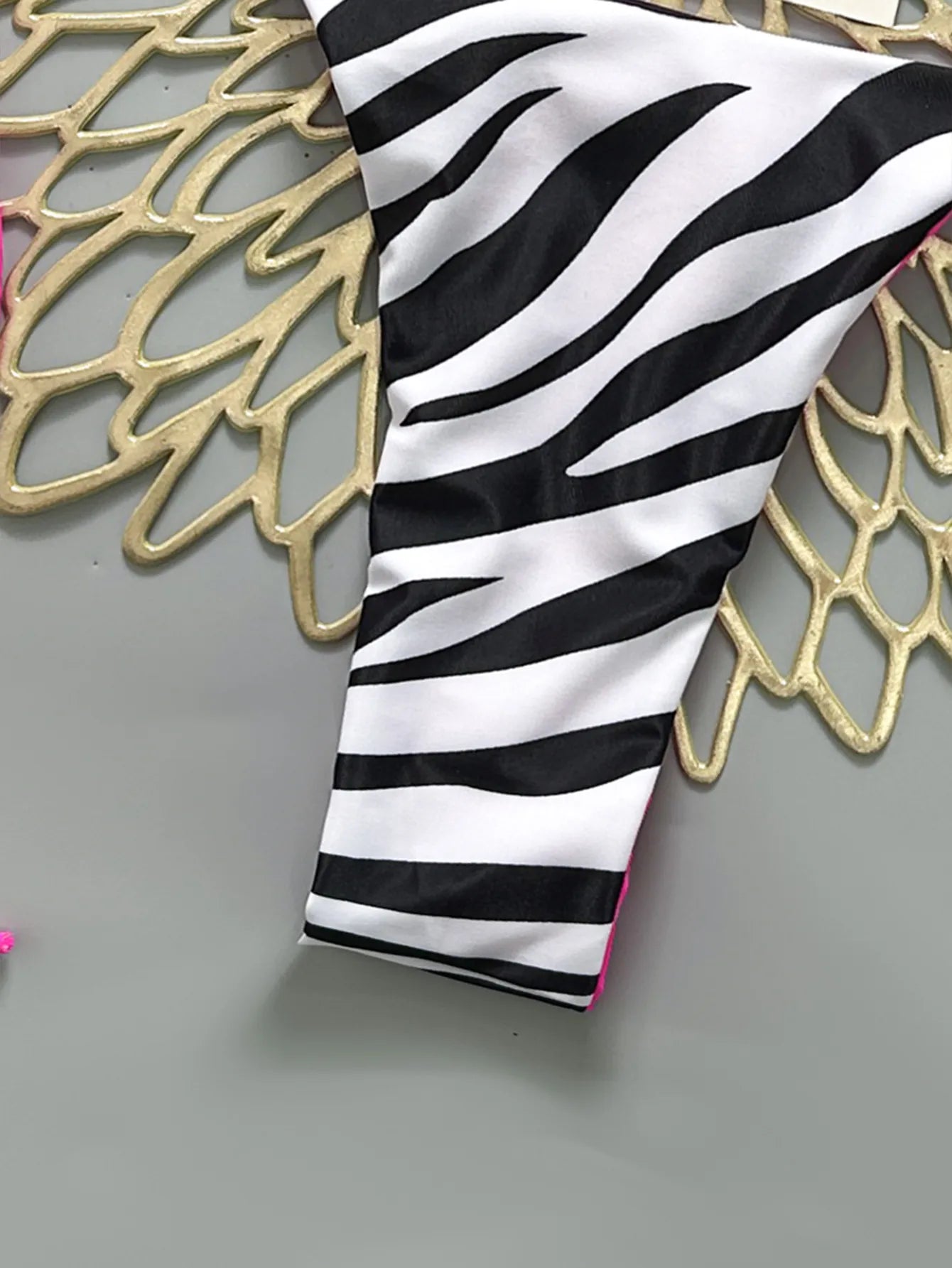 Bikini de Zebra Rosa