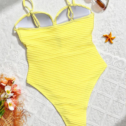 Bañador Amarillo Casual