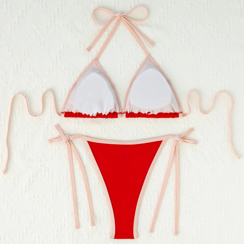 Bikini Rojo Elegante