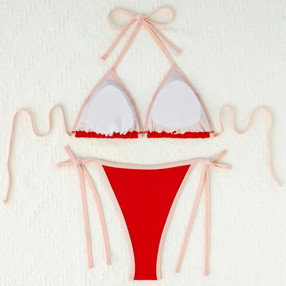 Bikini Rojo Elegante