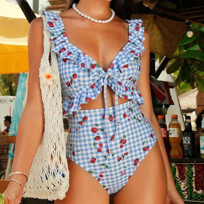 Bañador Con Estampado Floral