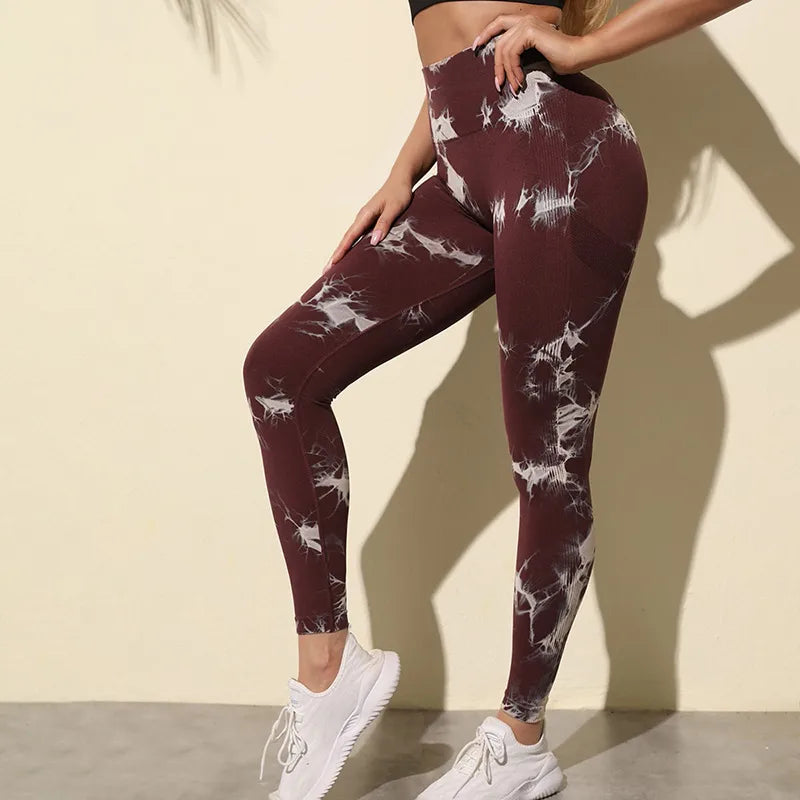 Leggins Teñido en Blanco
