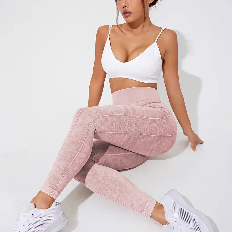 Leggins de Nylon Ideales para Yoga