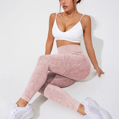 Leggins de Nylon Ideales para Yoga