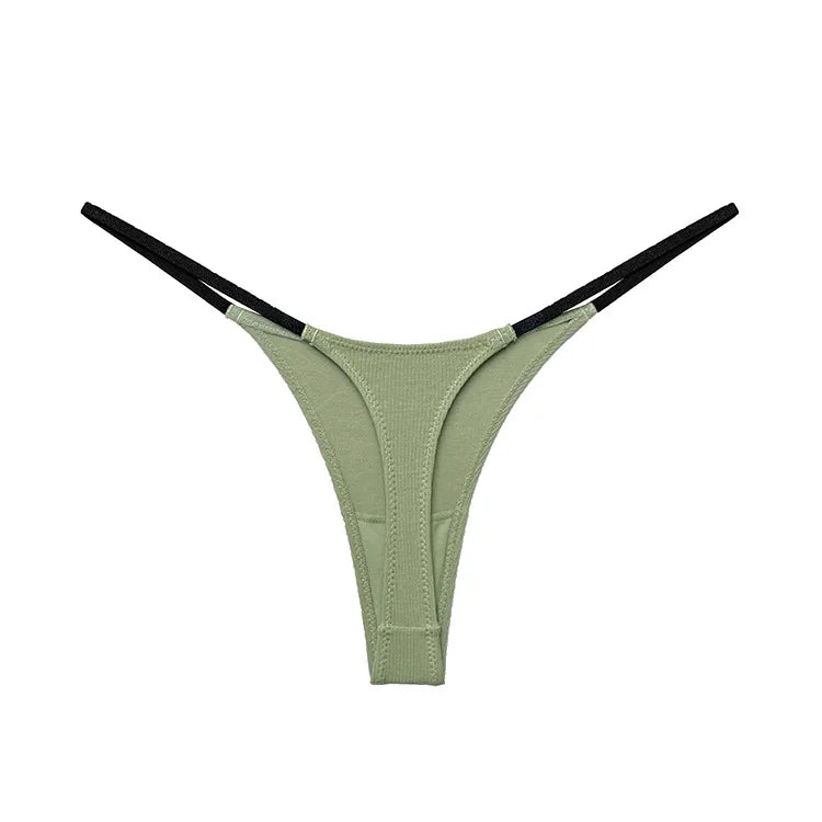 Tanga Sólido con Correa